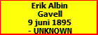 Erik Albin Gavell