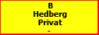 B Hedberg