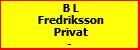 B L Fredriksson