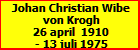Johan Christian Wibe von Krogh