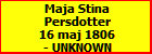 Maja Stina Persdotter