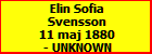 Elin Sofia Svensson