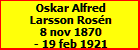 Oskar Alfred Larsson Rosn