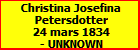 Christina Josefina Petersdotter