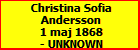 Christina Sofia Andersson